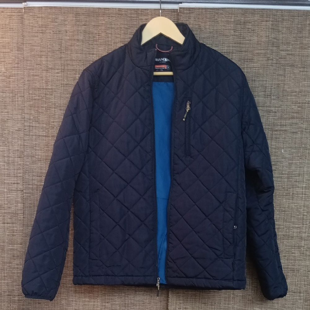 Hawke & Co Dark Blue Quilted Jacket
